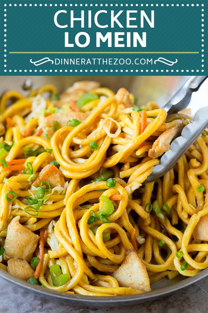 Chicken Lo Mein | Stir Fry Noodles #chicken #noodles #chinesefood #dinner #edsug #lomein