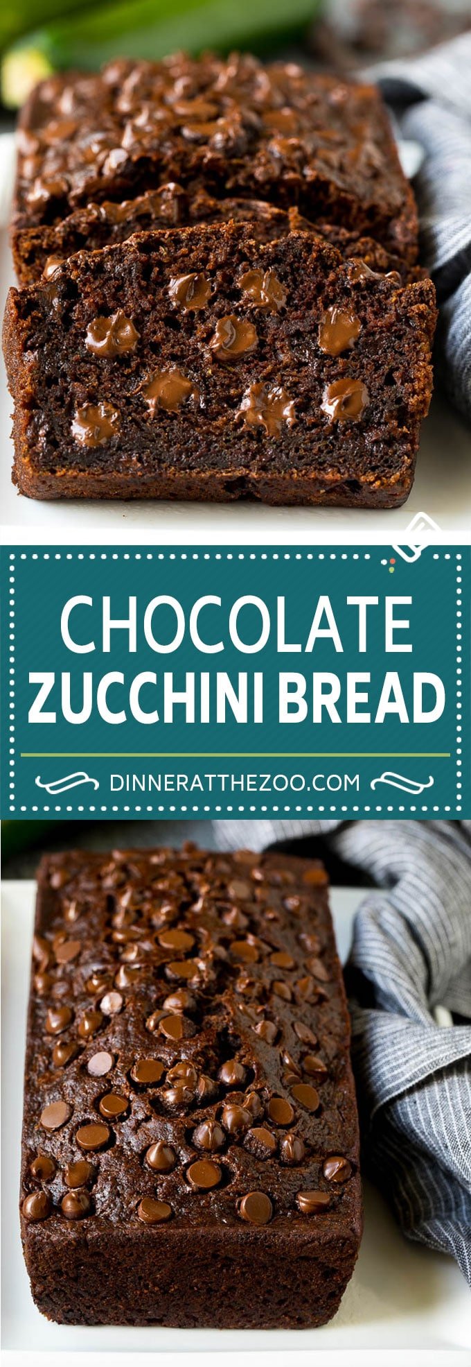 Chocolate Zucchini Bread Recipe | Zucchini Bread #bread #zucchini #chocolate #baking #dessert #edsug