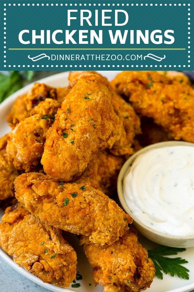 Fried Chicken Wings Recipe | Chicken Wings #chicken #chickenwings #appetizer #snack #dinner #edsug