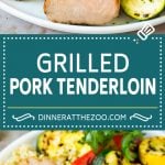 Grilled Pork Tenderloin Recipe | Grilled Pork #pork #grilling #marinade #dinner #edsug