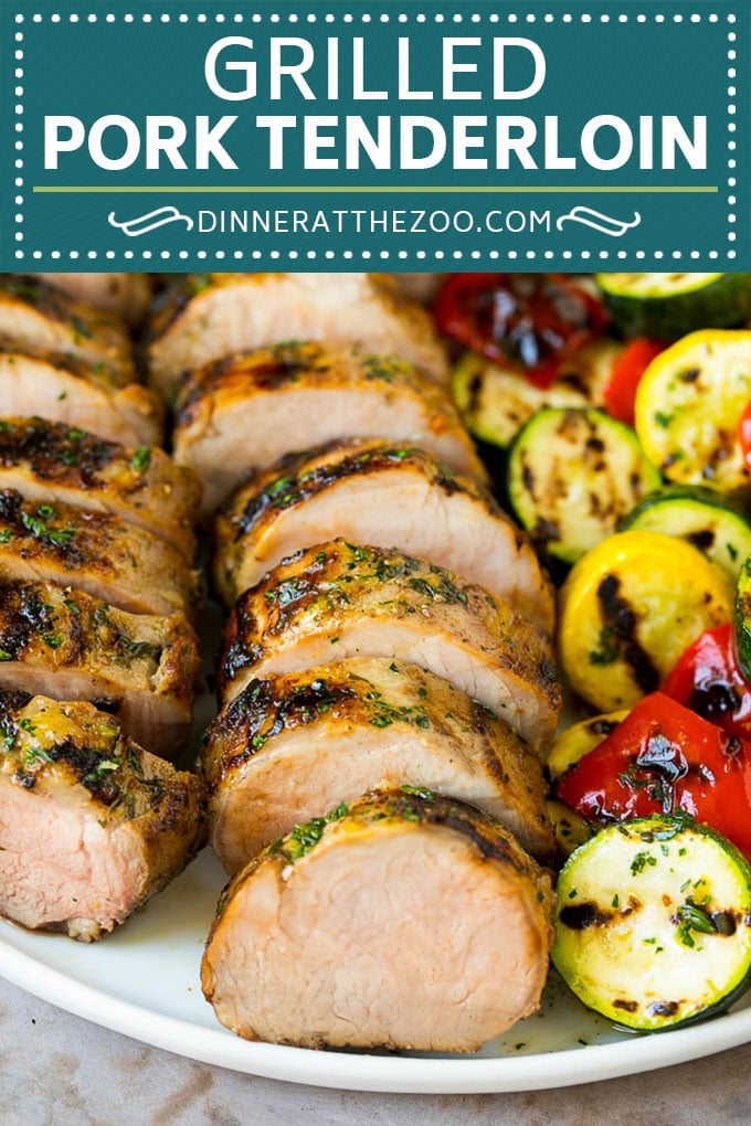 Grilled Pork Tenderloin Recipe | Grilled Pork #pork #grilling #marinade #dinner #edsug