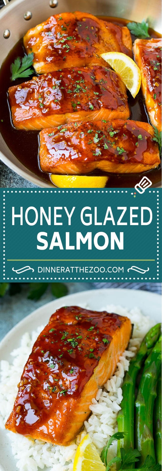 Honey Glazed Salmon Recipe | Seared Salmon #salmon #honey #dinner #fish #garlic #edsug