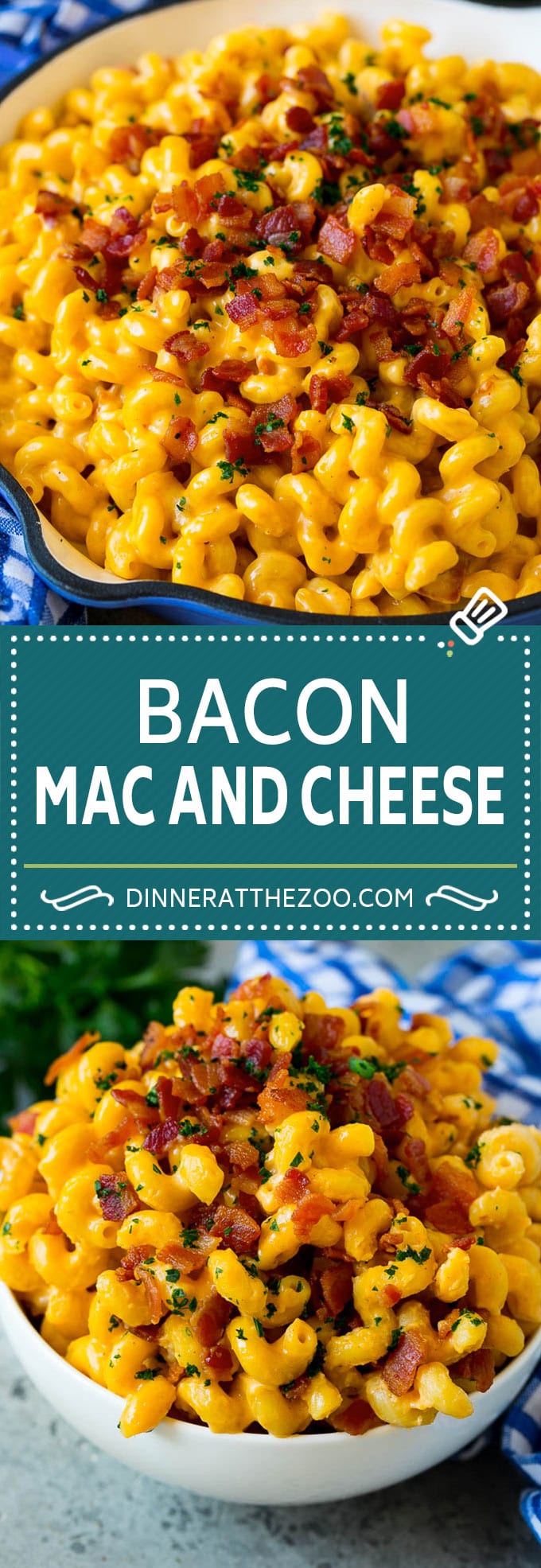 Bacon Mac and Cheese Recipe | One Pot Macaroni and Cheese #macandcheese #cheese #bacon #onepot #dinner #edsug