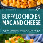 Buffalo Chicken Mac and Cheese Recipe | Spicy Macaroni and Cheese #chicken #buffalochicken #macandcheese #cheese #dinner #pasta #edsug