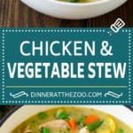 Chicken Stew Recipe | Chicken and Vegetable Soup #stew #soup #chicken #potatoes #comfortfood #dinner #edsug