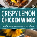 Lemon Chicken Wings Recipe | Baked Chicken Wings #chicken #chickenwings #lemon #appetizer #dinner #edsug
