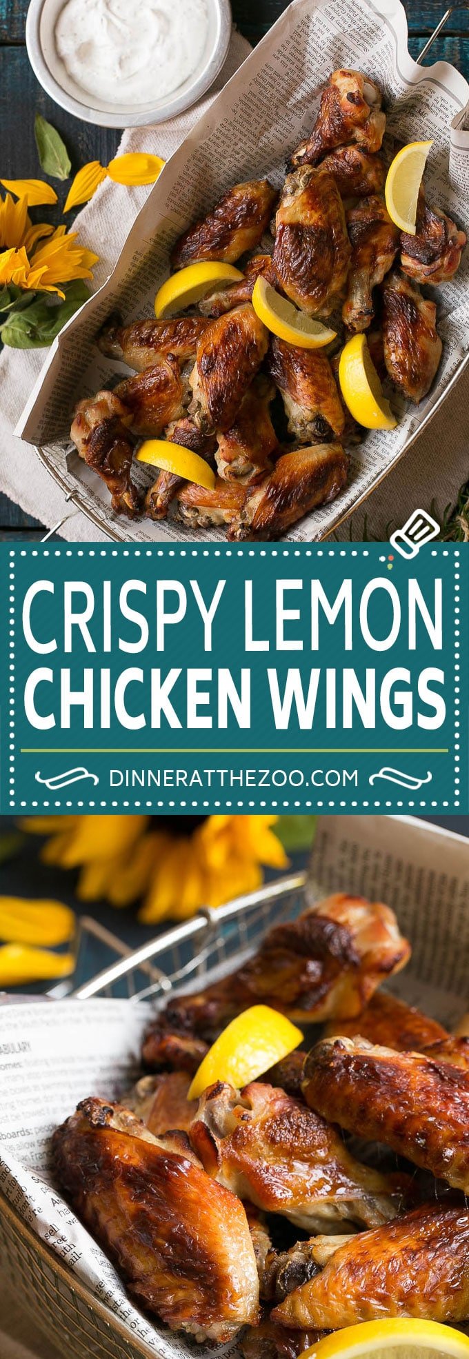 Lemon Chicken Wings Recipe | Baked Chicken Wings #chicken #chickenwings #lemon #appetizer #dinner #edsug