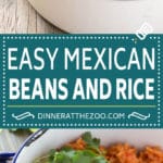 Mexican Beans and Rice Recipe | Pinto Beans | Mexican Rice #rice #beans #dinner #edsug