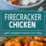Firecracker Chicken Recipe | Asian Chicken | Spicy Chicken Recipe #chicken #stirfry #dinner #edsug