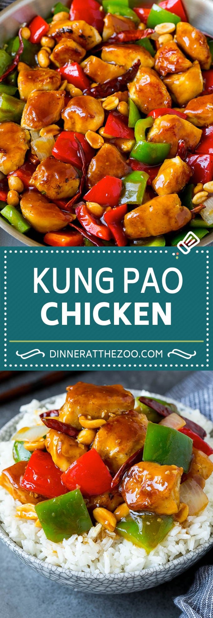 Kung Pao Chicken Recipe | Chicken Stir Fry #chicken #stirfry #chinesefood #peanuts #peppers #dinner #edsug