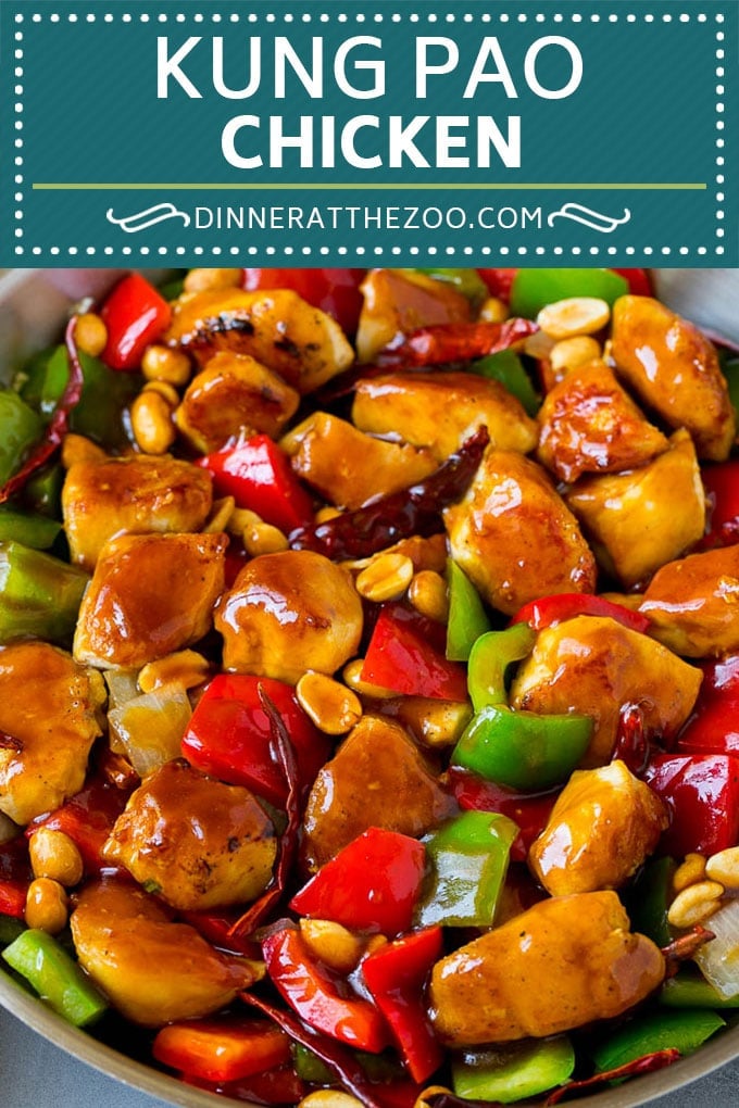 Kung Pao Chicken Recipe | Chicken Stir Fry #chicken #stirfry #chinesefood #peanuts #peppers #dinner #edsug