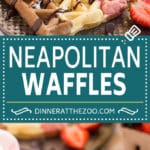 Neapolitan Waffles #waffles #breakfast #edsug