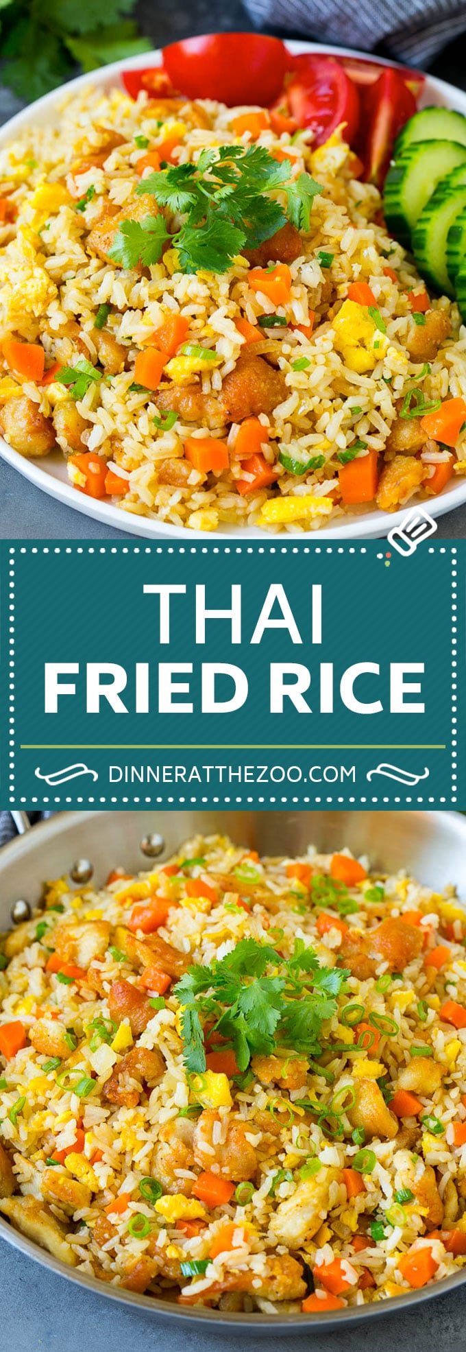 Thai Fried Rice Recipe | Chicken Fried Rice #rice #chicken #friedrice #thaifood #stirfry #dinner #edsug