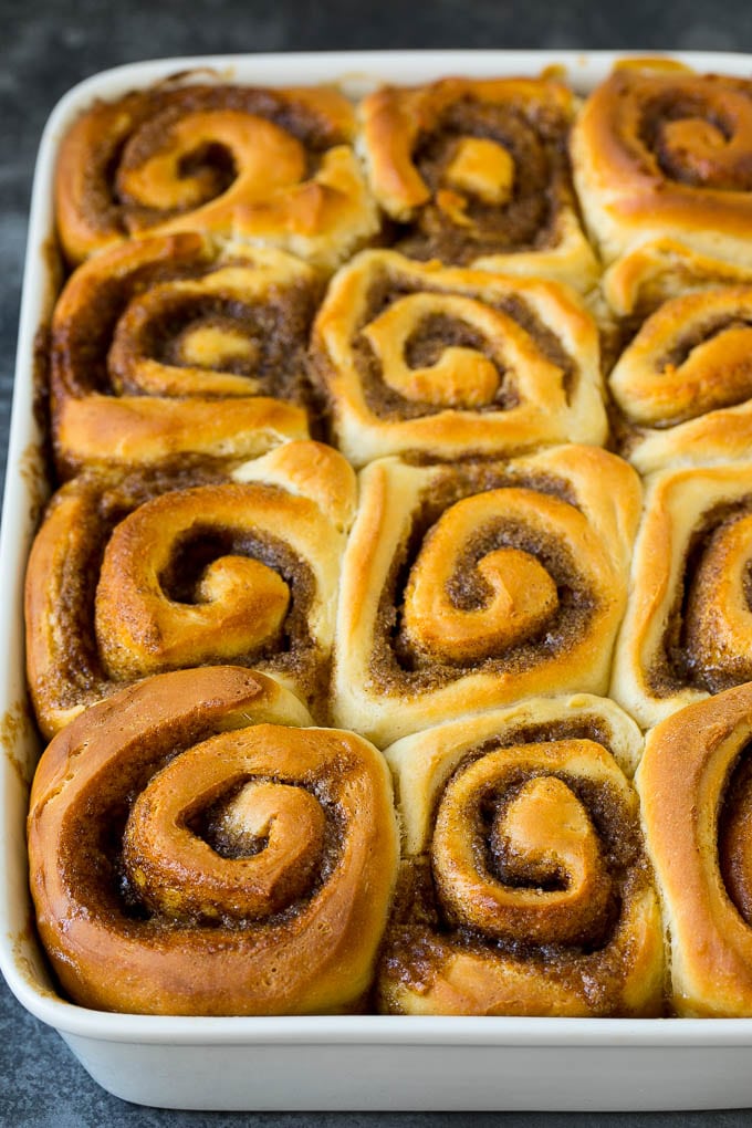 Sticky Buns Recipe | Sweet Rolls | Cinnamon Rolls #breakfast #brunch #cinnamon #pecans #edsug #bread Baked sweet rolls filled with cinnamon sugar.