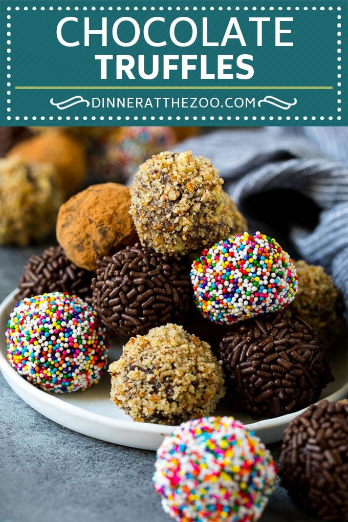 Chocolate Truffles Recipe | Homemade Candy #candy #truffles #chocolate #dessert #sprinkles #edsug