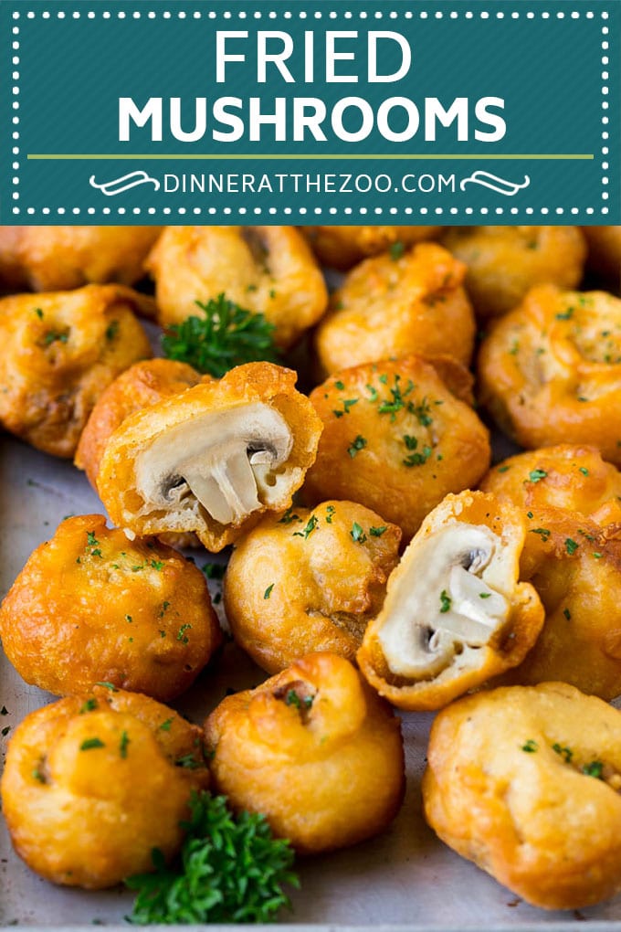 Fried Mushrooms Recipe #mushrooms #appetizer #snack #edsug