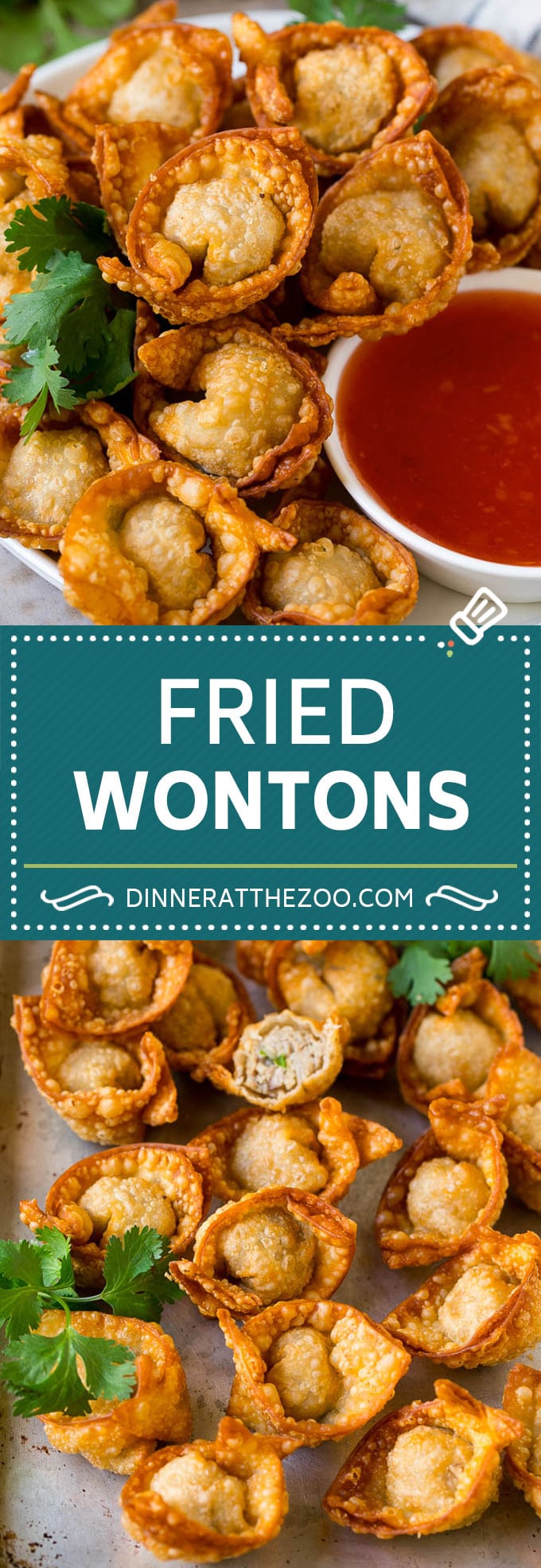 Fried Wonton Recipe #chinesefood #pork #appetizer #wontons #edsug