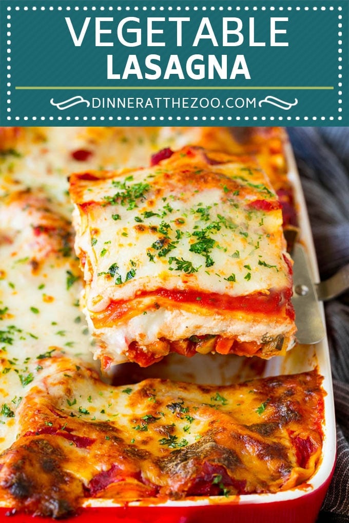 Vegetable Lasagna Recipe | Vegetarian Lasagna #lasagna #vegetarian #veggies #cheese #pasta #dinner #edsug