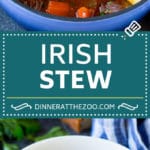 Irish Stew Recipe | Beef Stew #stew #soup #beef #carrots #potatoes #beer #stpatricksday #dinner #edsug
