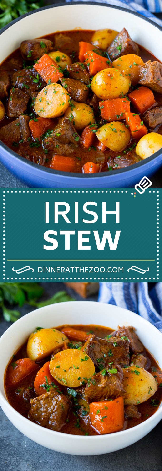 Irish Stew Recipe | Beef Stew #stew #soup #beef #carrots #potatoes #beer #stpatricksday #dinner #edsug