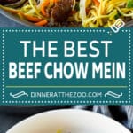 Beef Chow Mein #beef #noodles #dinner #edsug