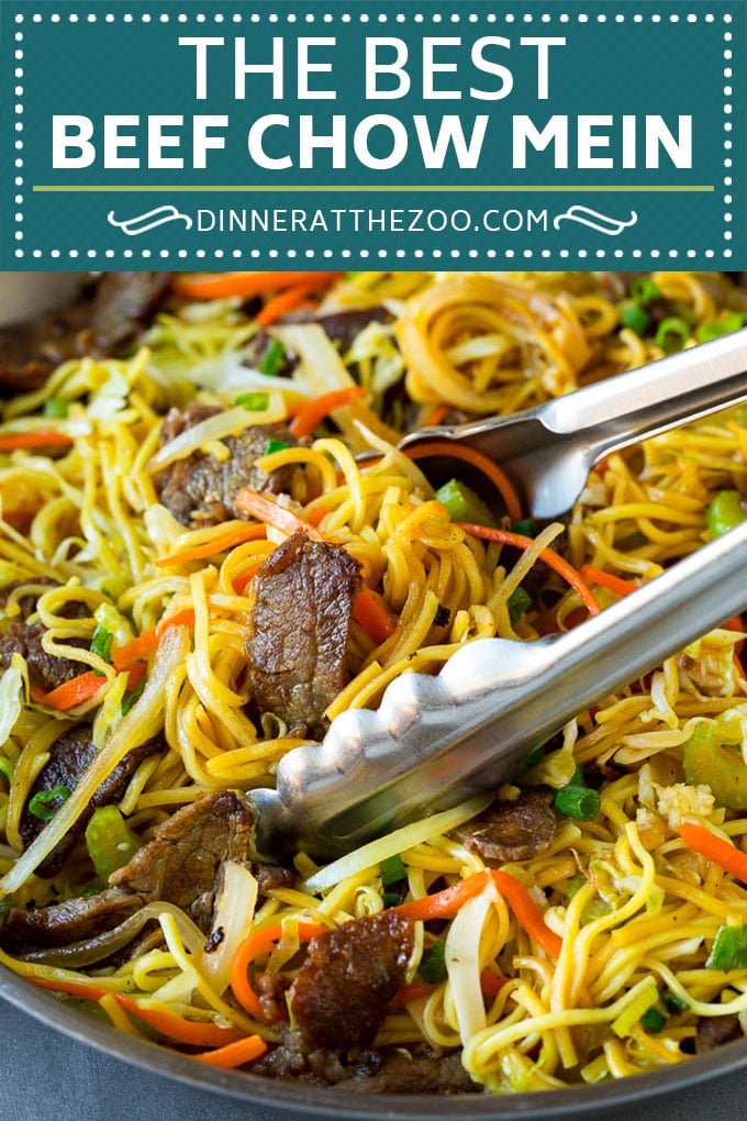 Beef Chow Mein #beef #noodles #dinner #edsug