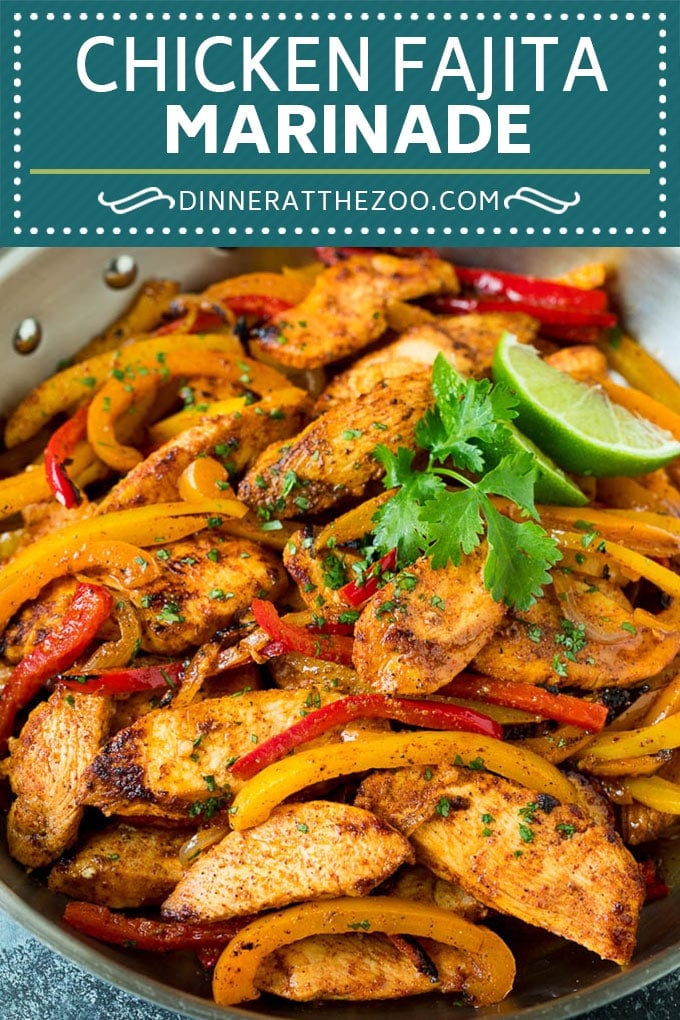 Chicken Fajita Marinade Recipe | Chicken Fajitas #chicken #fajitas #marinade #dinner #edsug
