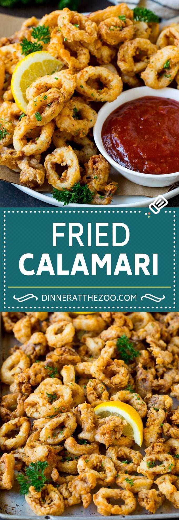Fried Calamari Recipe #seafood #appetizer #dinner #edsug