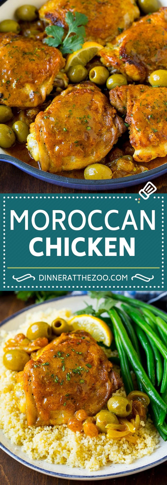 Moroccan Chicken Recipe #chicken #dinner #olives #edsug
