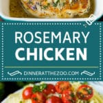 Rosemary Chicken Recipe | Baked Chicken #chicken #lemon #garlic #lowcarb #dinner #edsug #rosemary