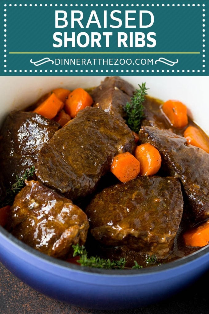 Braised Short Ribs Recipe #beef #dinner #edsug