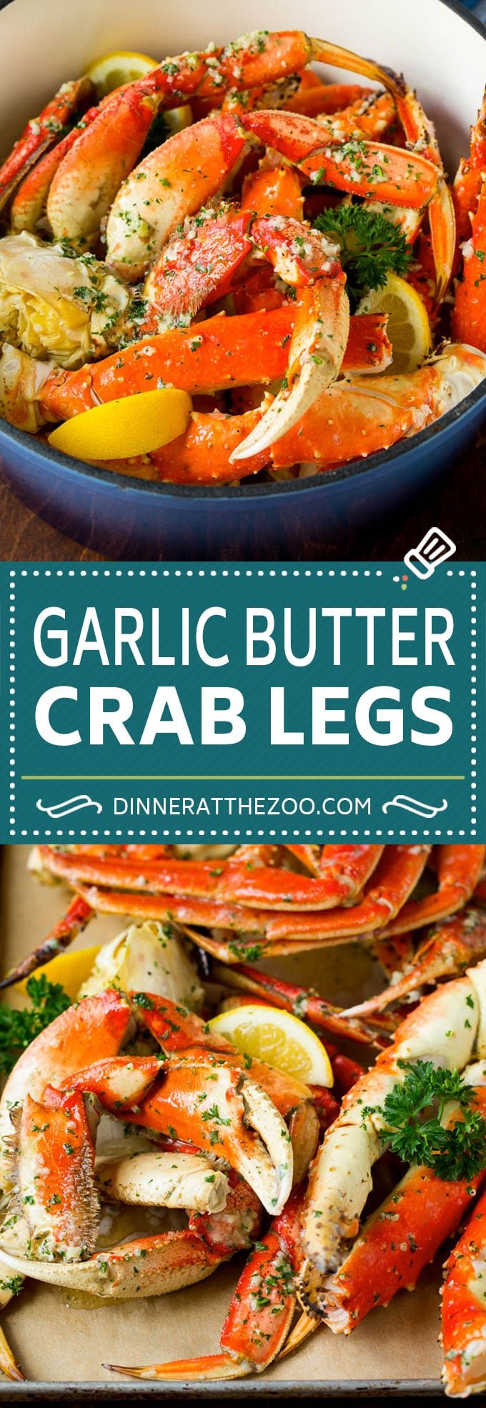 Crab Legs with Garlic Butter #crab #seafood #dinner #lowcarb #edsug