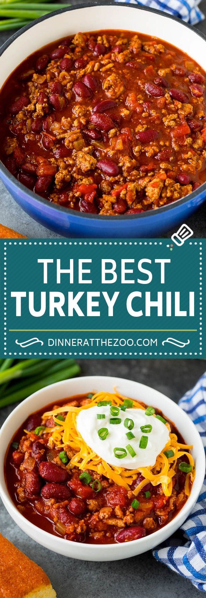 Turkey Chili Recipe #turkey #chili #dinner #edsug