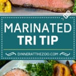 The best tri tip marinade for perfectly tender beef every time! #beef #edsug