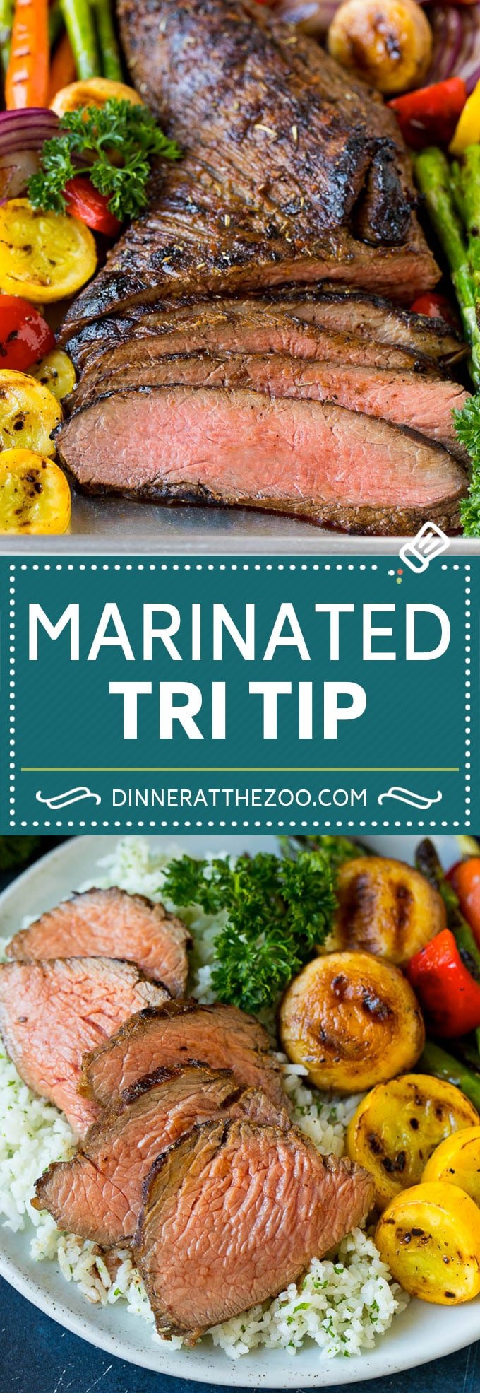 The best tri tip marinade for perfectly tender beef every time! #beef #edsug