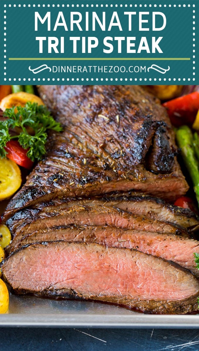 The best tri tip marinade for perfectly tender beef every time! #beef #edsug
