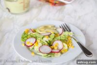 Zesty Radish and Sweet Corn Salad
