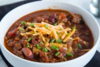 Simple Crock Pot Chili
