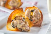Crispy Cheesy Sausage Wonton Bites