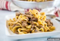 Creamy One Pot Beef Stroganoff