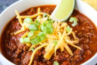 Hearty Beef Chili