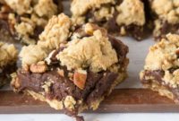 Decadent Nut Fudge Bars