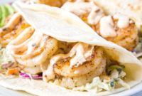 Zesty Baja Shrimp Tacos