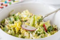 Crunchy Asian Napa Cabbage Slaw