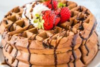 Decadent Chocolate Waffles