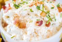 Loaded Cheddar Bacon Ranch Dip