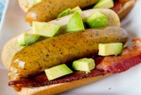 The Ultimate Bacon Avocado Beer Brat