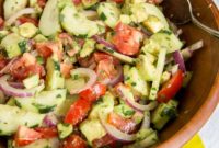 Garden Fresh Tomato Cucumber Medley