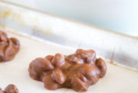 Crockpot Chocolate Peanut Clusters