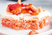 Decadent Strawberry Brownie Squares
